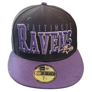 Baltimore Ravens 7 1/8 New Era 59FIFTY Fitted Hat Cap